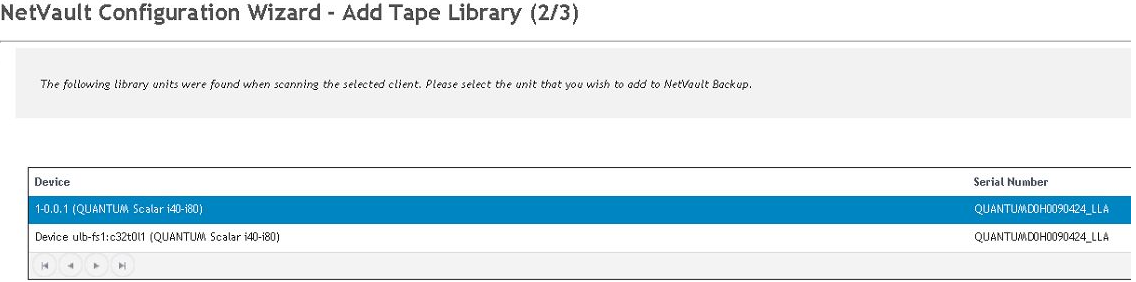 Duplicated library listing