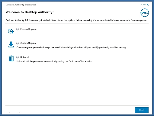 Screen shot from Desktop Authority 10.0.