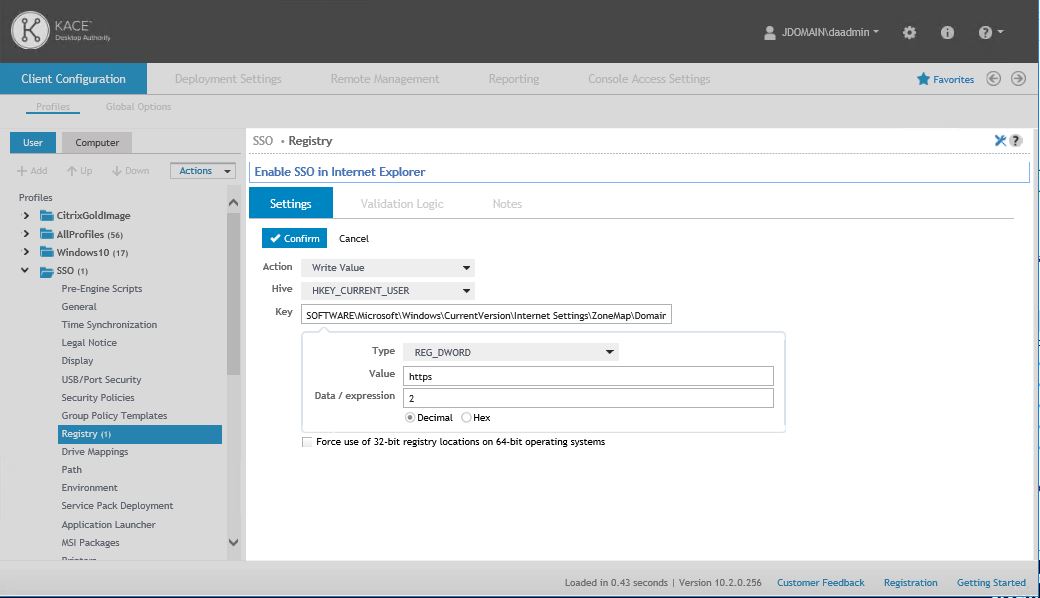 SSO Configuration