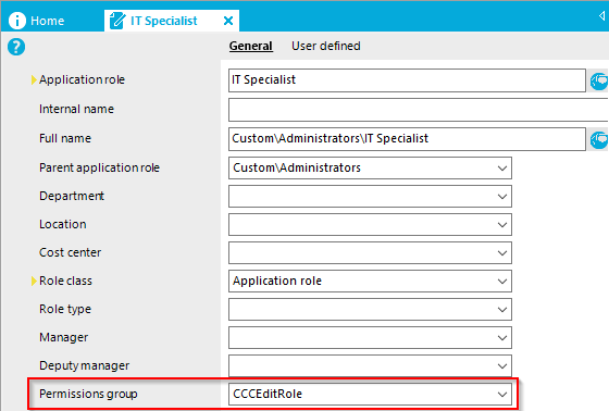 Permissions Group