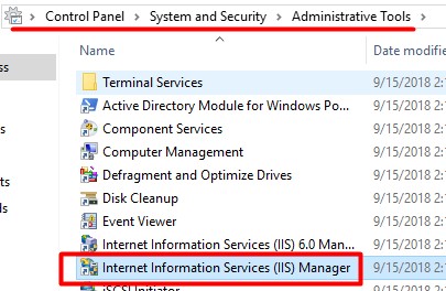 Administrative Tools