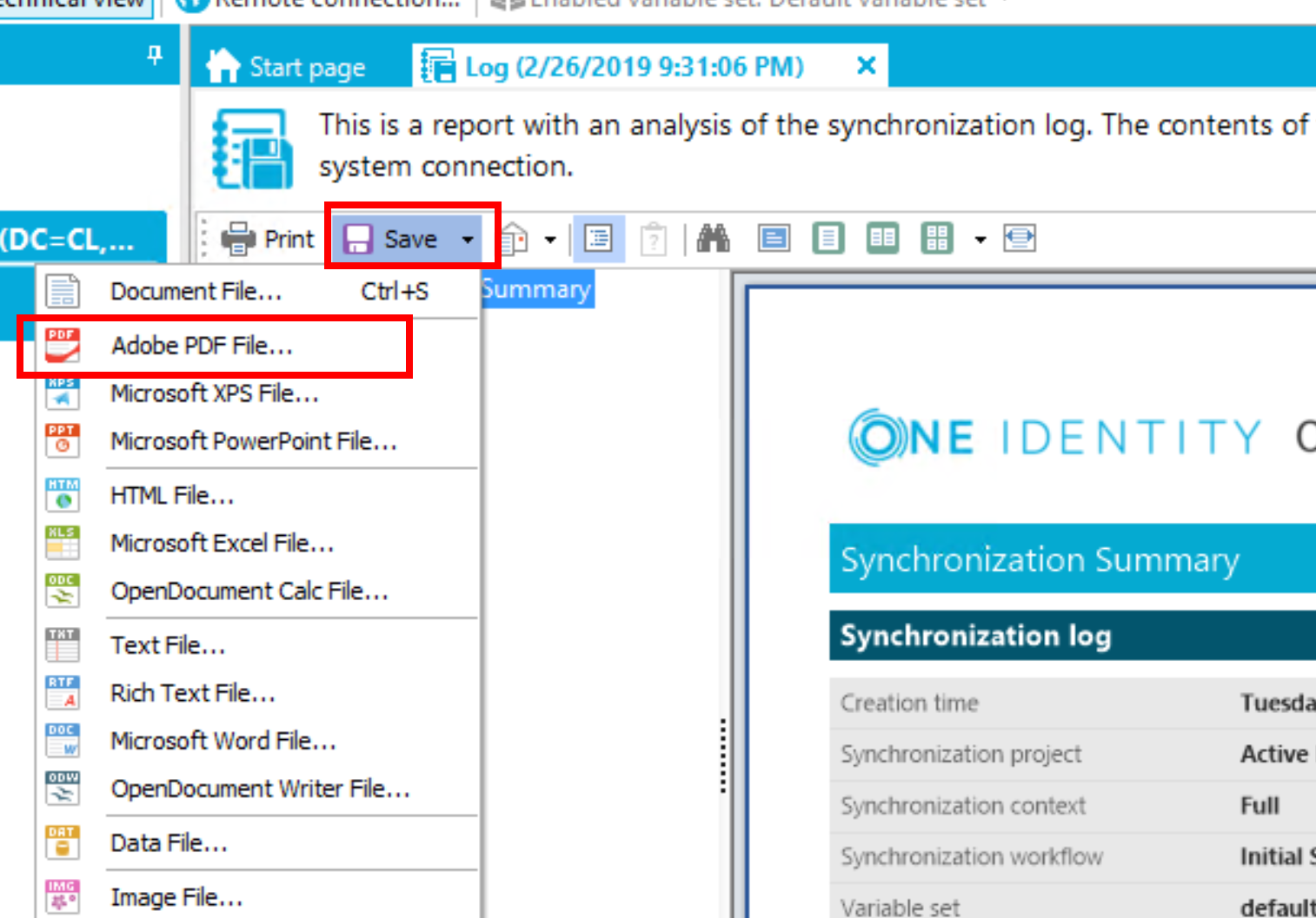 How to Enable Synchronization Logging and Retrieve the Synchronization