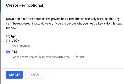 Create the P12 Certificate