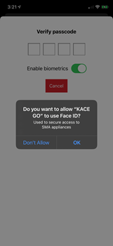 Permission Biometric
