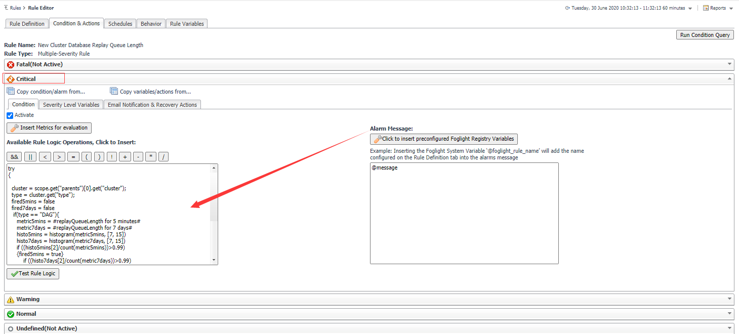 Exchange Cluster Database Replay Queue Length rule (4227022)