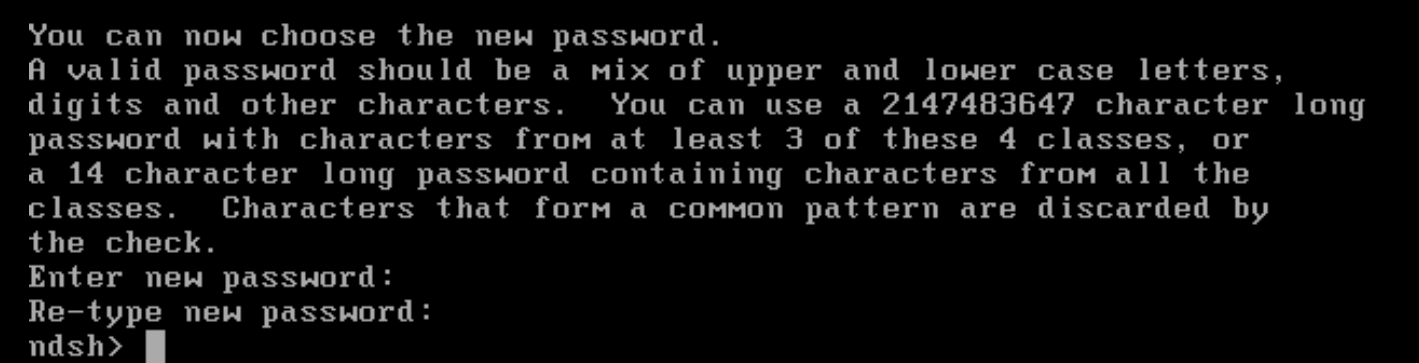 Service Account Password Change