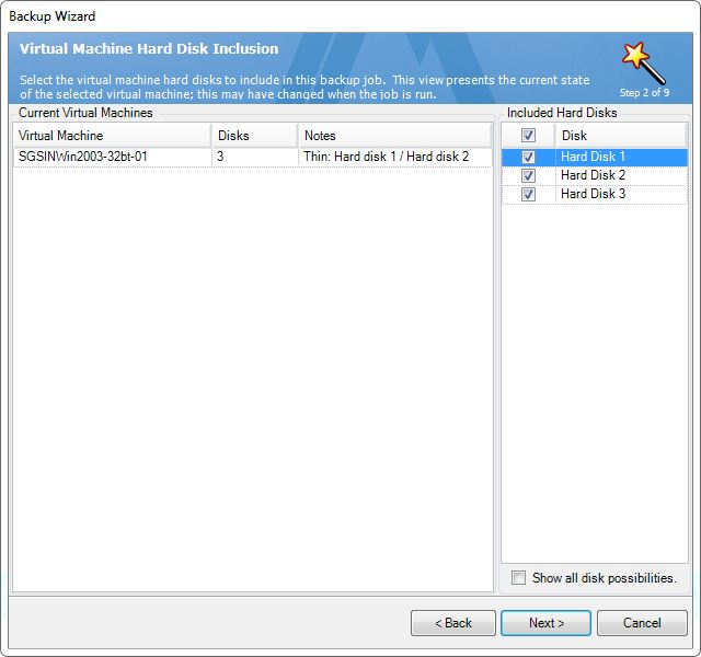 Backup Properties