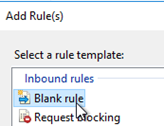 Blank-Rule