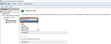 machine key