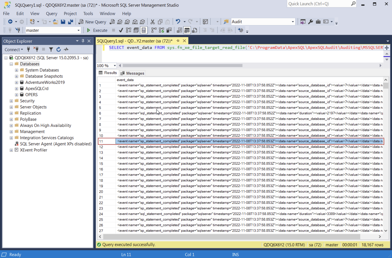 SQL query