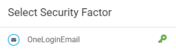 Select Security Factor