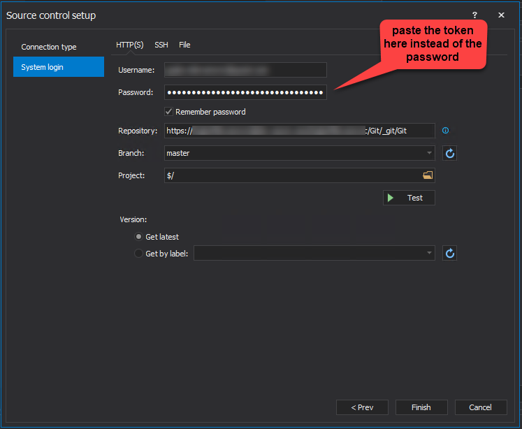 link sql server database team foundation server repository