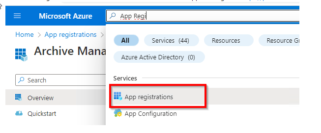 apps registration