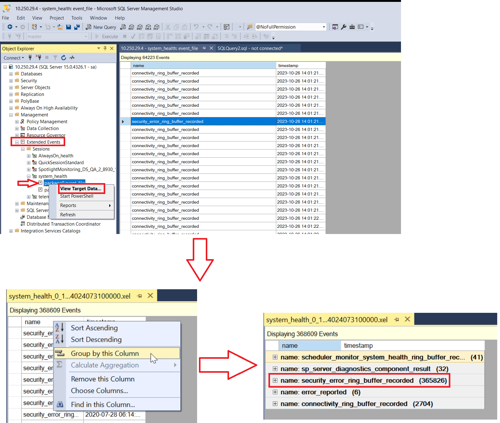 SQL Server Extended Events deadlock collection hanging and failing on ...