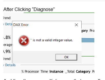 error
