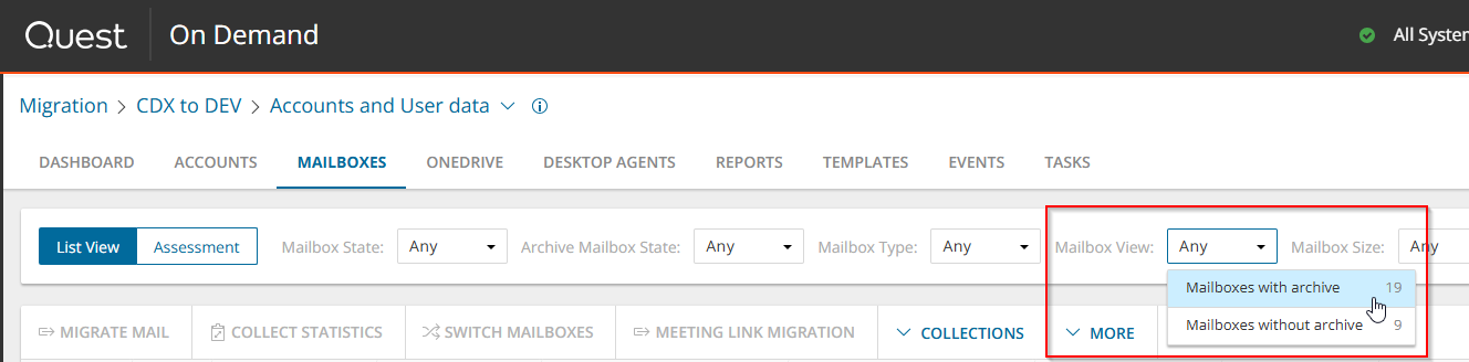 MailboxArchive option