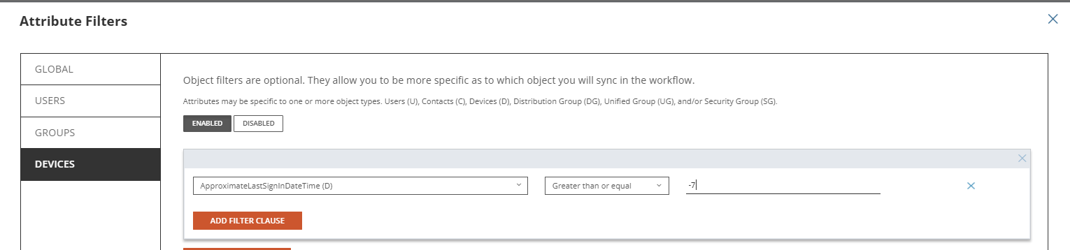 Attribute Filter Attribute Filter