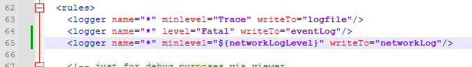 New rule added to the Config file