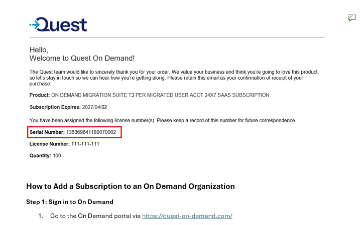 How To Add and Remove Subscriptions From On Demand Migration (4382752)