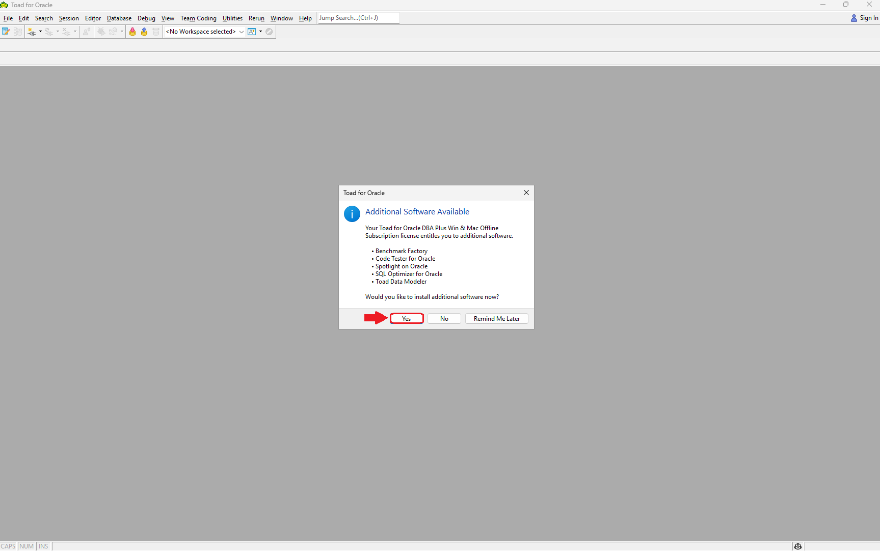Installation Guide (REFERENCE ONLY): Toad for Oracle Subscription (Add ...