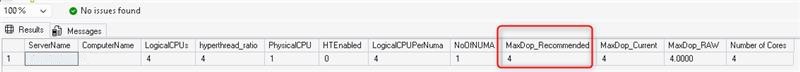 Query results