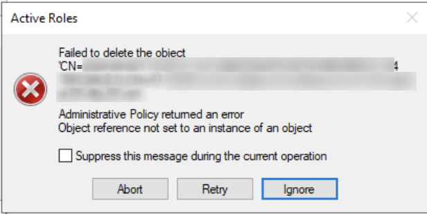 Exception